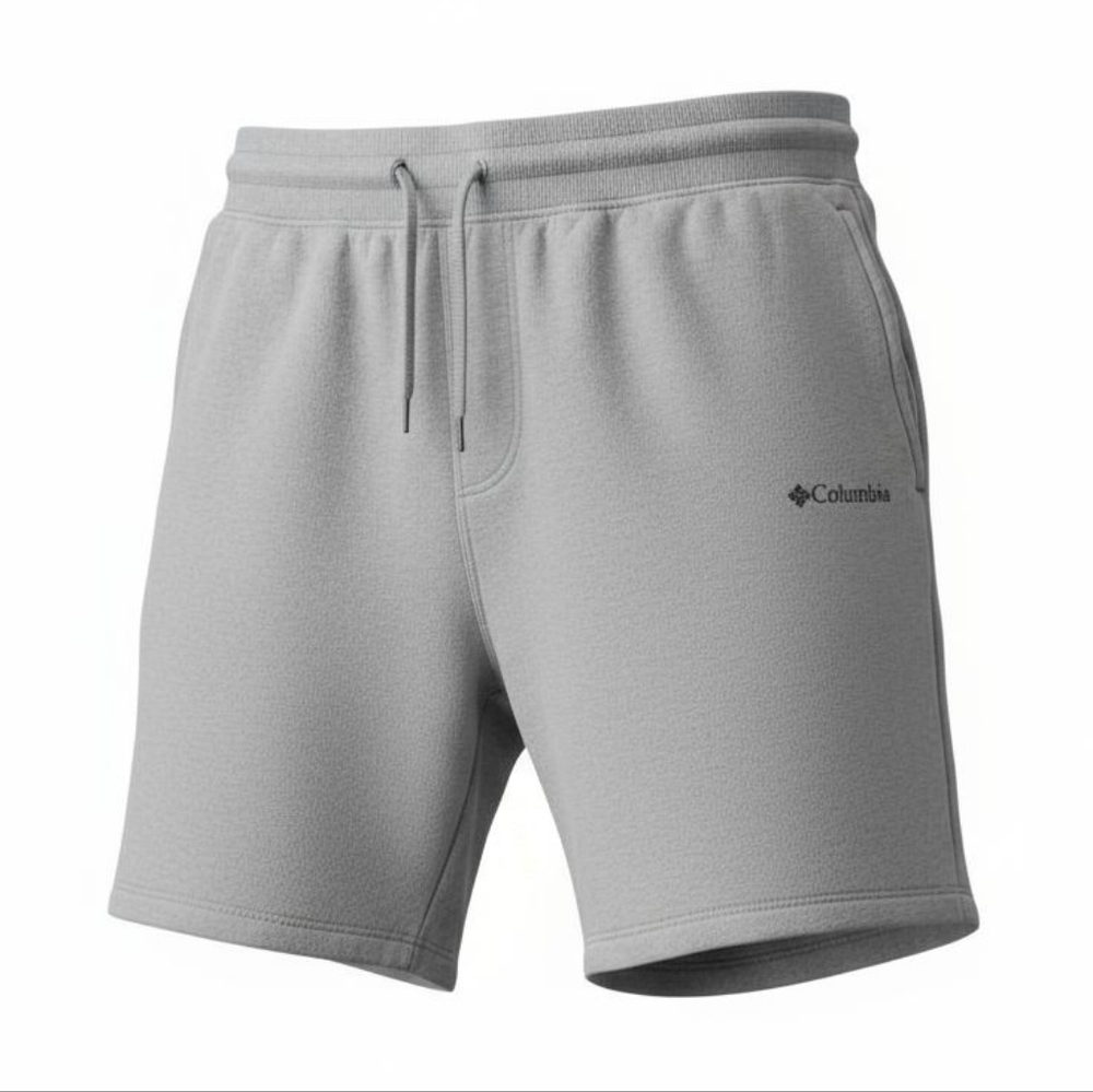 COLUMBIA Sweat Shorts Athletic Loungewear Grey Men's Size XL